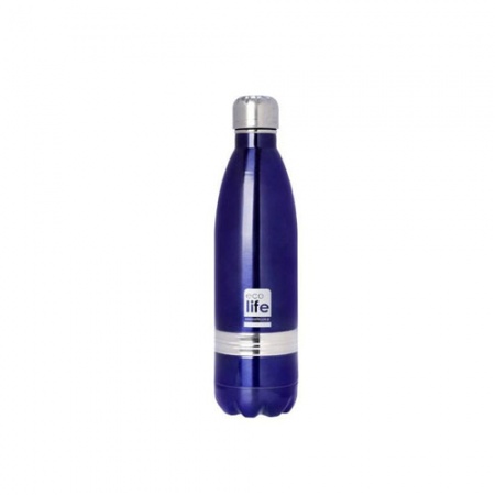 Ανοξείδωτο Μπουκάλι Θερμός Family Purple "Ecolife" 750ml